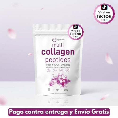 Multi Colágeno® 2lb – Mejora tu piel, cabello y articulaciones desde adentro✨