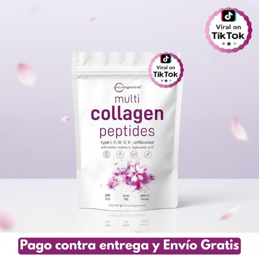 Multi Colágeno® 2lb – Mejora tu piel, cabello y articulaciones desde adentro✨