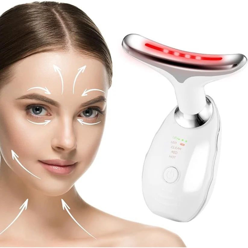 Masajeador Facial LED 3 en 1💆‍♀️